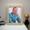 8inch-6x8 vertical wood2 frame I Art & Personalized - Image 3
