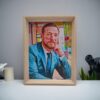 8inch-6x8 vertical wood4 frame I Art & Personalized - Image 4
