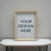 8inch-6x8 vertical wood4 frame I Art & Personalized - Image 2