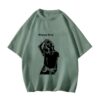 short sleeve green T-shirt | Pets Lover sticker Personalized - Image 4