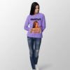 Long sleeve purple T-shirt | Pets Lover sticker Personalized